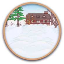 Bouton d'entrée vers le chapitre 3 de la ferme expérimentale centrale. Le chapitre n'a pas encore été complété.