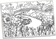 Bouton d'entrée vers le chapitre 2 des Jardins de Métis. Le chapitre n'a pas encore été complété.